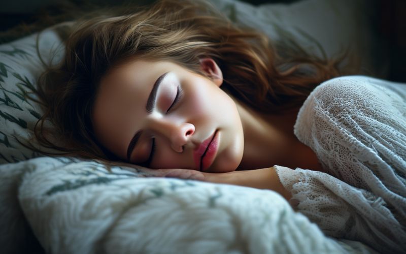 natural sleep remedies for anxiety illustration