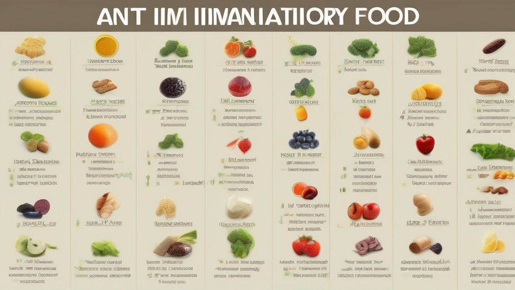 anti inflammatory diet food list pdf